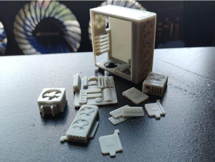 1 10 scala miniatura pc interno componenti jq910 3d print model - Mito3D
