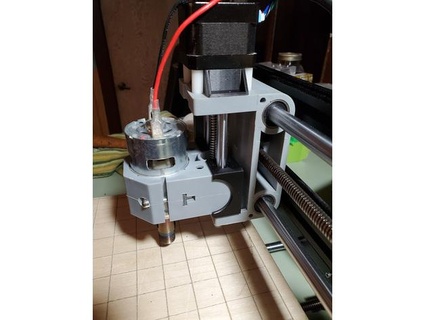 3018 pro cnc z-axis spindle upgrade throbinson75 3d print model - Mito3D