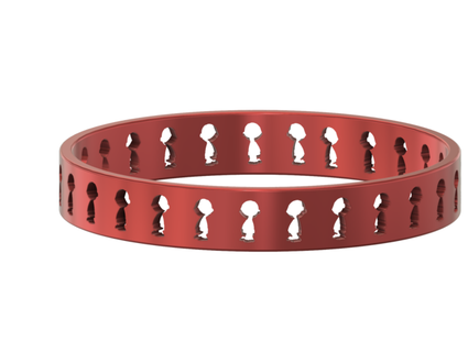 charlie brown bracelet jangy 3d print model - Mito3D