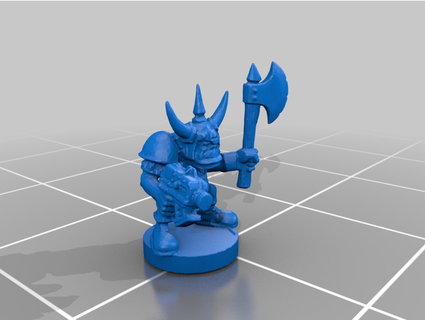 small scale space ork briansworkshop 3d print model - Mito3D