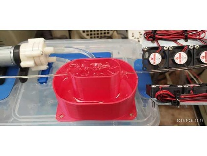 cooling sink filament extrusion remi-rafael 3d print model - Mito3D