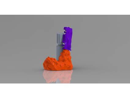 Maestro cohete liga gpu apoyo xecho1 3d print model - Mito3D