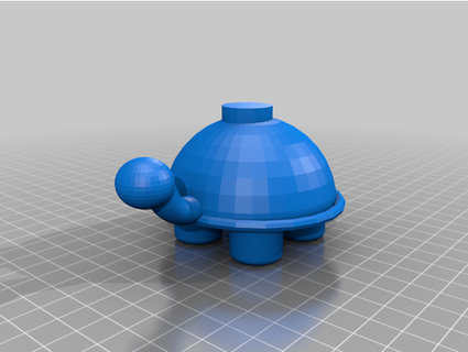 kaplumbağa vazgeçmek 3d print model - Mito3D