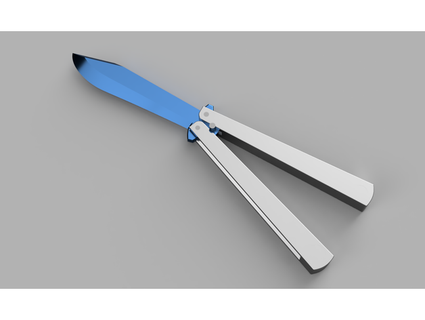tf2 butterfly knife szeez 3d print model - Mito3D