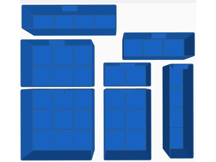 storage box ikea hack helmer - sizes mrrusch 3d print model - Mito3D