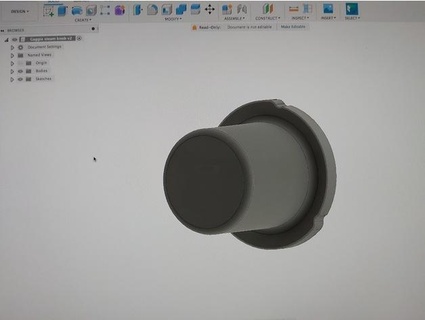 gaggia classique 2015 vapeur bouton murfster 3d print model - Mito3D