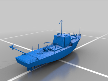salvage boat michellej2018 3d print model - Mito3D