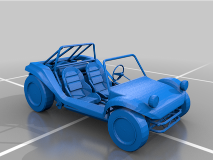 open top dune buggy michellej2018 3d print model - Mito3D