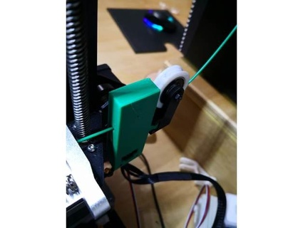 t slot filamento Terminare sensor alloggi ender z limit interruttore opzionale cuscinetto lasciandolo 3d print model - Mito3D