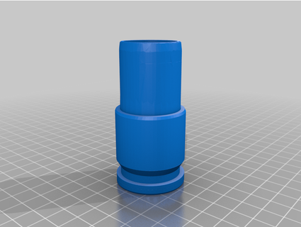 beldray vacuum tube convertor adding extension tube protomakersprint  3d print model - Mito3D