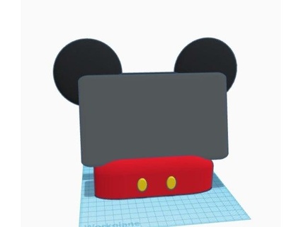 pobre hombre Mickey eco espectáculo rkxone 3d print model - Mito3D