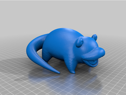 slowpoke rainer3dprints 3d print model - Mito3D