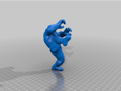 hulk kick rainer3dprints 3d print model - Mito3D
