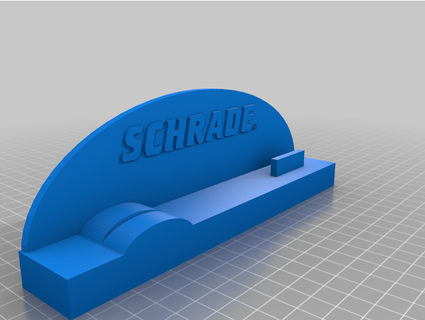 Schrade personalizadas faca exibição jefferie 3d print model - Mito3D