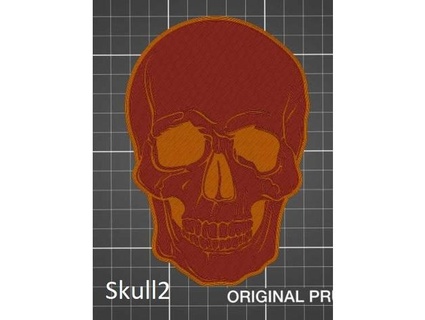 10 flat skull ornaments halloween sonjaselena 3d print model - Mito3D