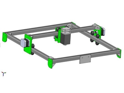 cnc laser graveur Owencael 3d print model - Mito3D