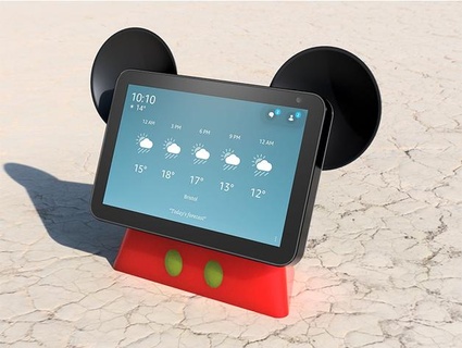 Oye Mickey eco espectáculo 8 estante soporte carlkil3d 3d print model - Mito3D