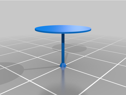 Bank Tabelle billmurray 3d print model - Mito3D