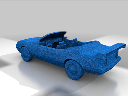 generic convertible sports car michellej2018 3d print model - Mito3D