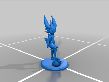 cenerentola figurina ricostruzione 3d print model - Mito3D