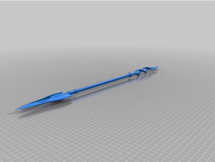 spear cassius evangelion wakedream 3d print model - Mito3D