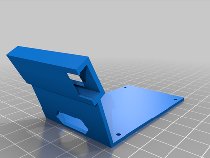 oled remote mount nullbits scramble flynnsavatar 3d print model - Mito3D