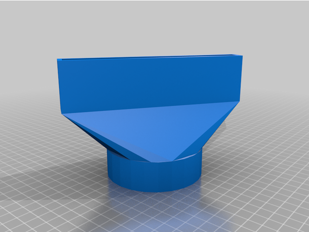 redondo 100mm paraca cuadrado jm01 3D print model - Mito3D