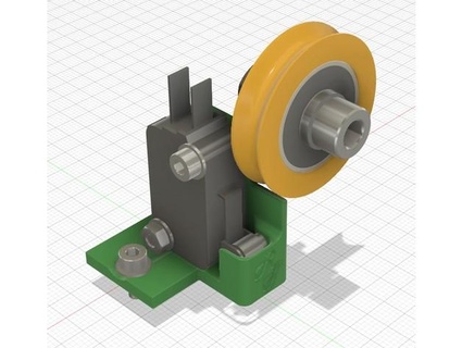 rodillo nivel filamento sensor guía rail rupetechnologies 3d print model - Mito3D