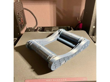 filament spool holder g design 3d print model - Mito3D