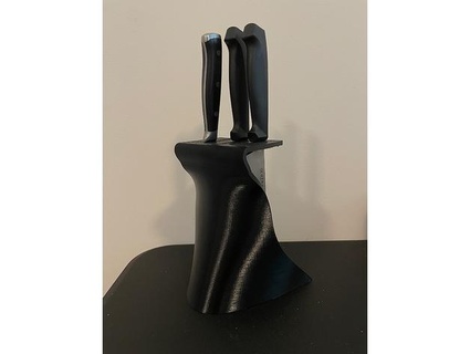 kurvig Messer Stand ymzzsz 3d print model - Mito3D