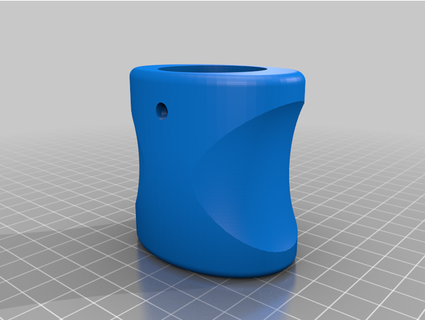 29mm Mortise fechadura suporte imagitrônica 3d print model - Mito3D