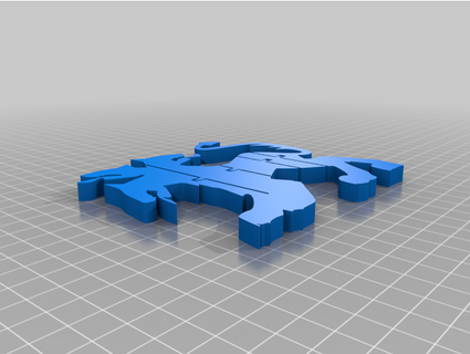 articulado cerberus clação 3d print model - Mito3D