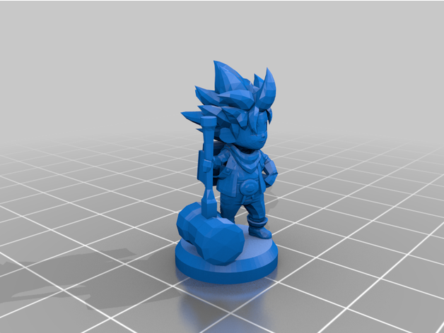 santorini male figure base eternalgnome 3D print model - Mito3D