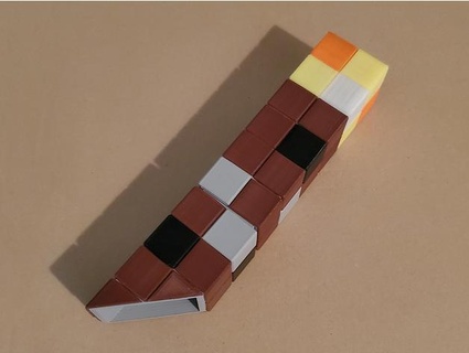 Minecraft torche grrrdroit 3d print model - Mito3D