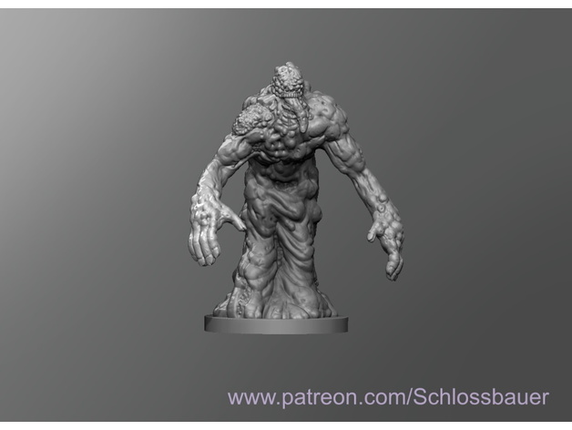 abyssal wretch ver2 schlossbauer 3D print model - Mito3D