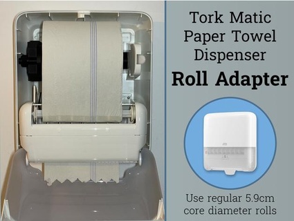 coppia matic carta asciugamano dispenser roll adattatore garywoo2 3d print model - Mito3D