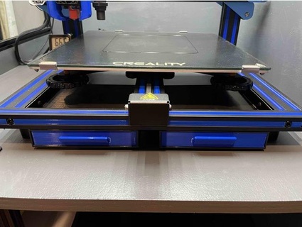 cr10v2 attrezzo cassetti fissità 3d print model - Mito3D