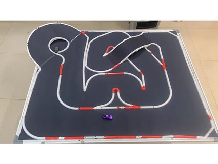 turbo racing 1-76 banked curve 500mm tommy972 3d print model - Mito3D