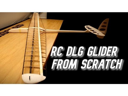 rc dlg 1500 glider balsa construction roolaid 3d print model - Mito3D