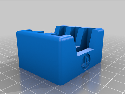 ps2 memória cartão suporte pedra 3d print model - Mito3D