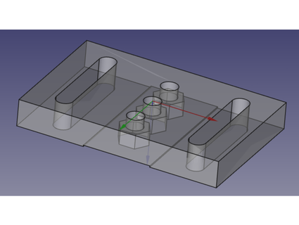 magnetico base piatti ottico post inviare titolari metrico drobswob 3d print model - Mito3D