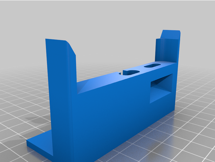 horizontal charging dock mrrusch 3d print model - Mito3D