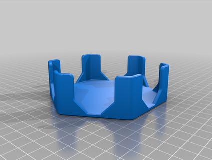 aperture hex coaster thatengineeringguy 3d print model - Mito3D