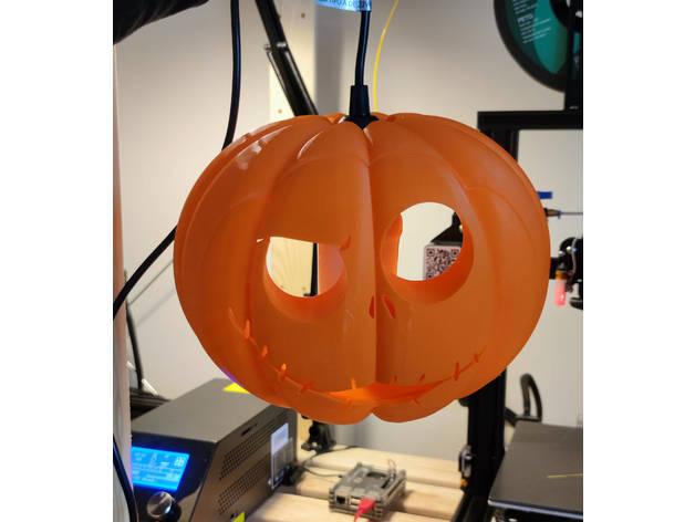 jack o'lantern light dfactory 3D print model - Mito3D