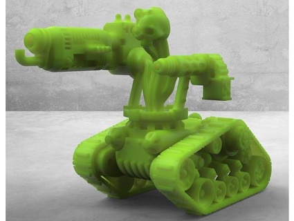 skull mars rover machine delcos  3d print model - Mito3D