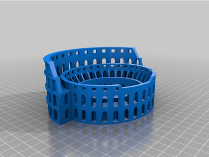 colosseum cleaned jfisher1324 3d print model - Mito3D