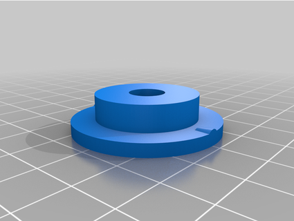 rotating spool holder - ender 3 v2 quora 3d print model - Mito3D