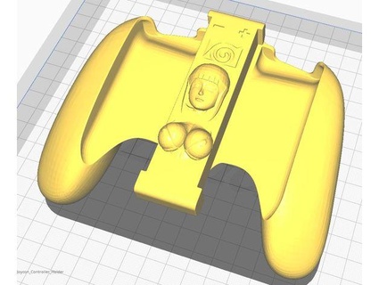 busty hinata joycon grip graykage 3d print model - Mito3D