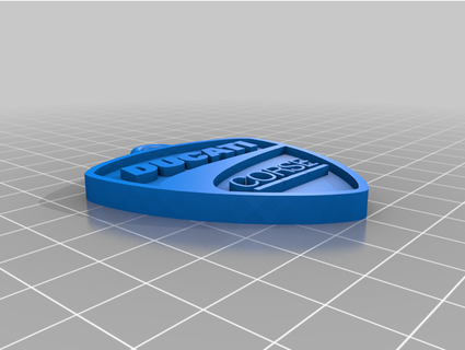 ducati keychain peppe27 3d print model - Mito3D