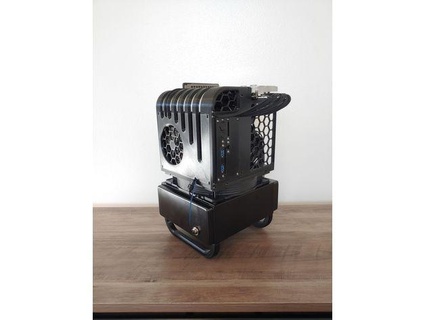 personalizadas itx caso bainha 200mm radiador resfriamento água colebob222 3d print model - Mito3D